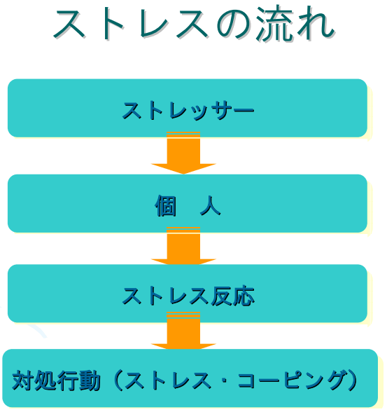 ストレスの流れ